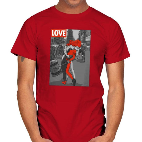 Pride Day In Gotham Exclusive - Pride - Mens T-Shirts RIPT Apparel Small / Red