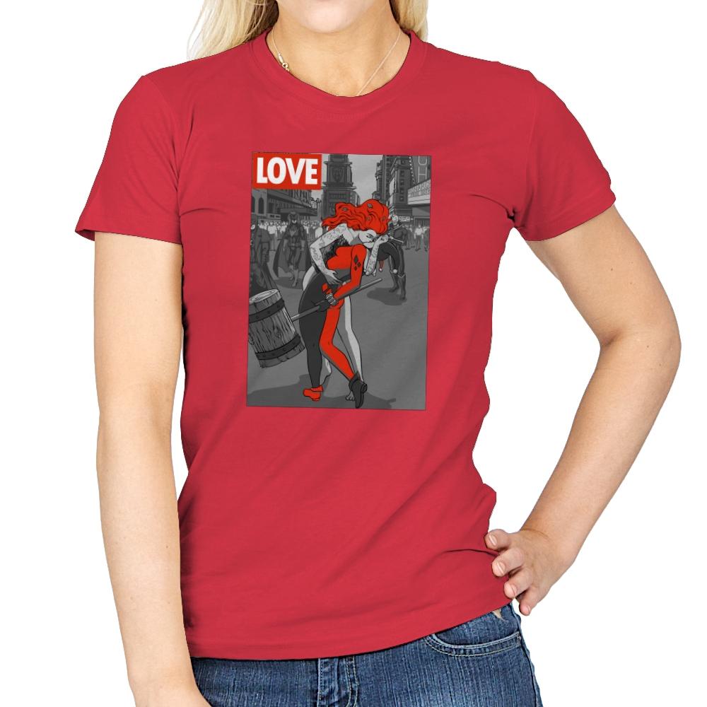 Pride Day In Gotham Exclusive - Pride - Womens T-Shirts RIPT Apparel Small / Red