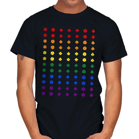 Pride Dice - Mens T-Shirts RIPT Apparel Small / Black