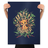 Pride Lands King - Prints Posters RIPT Apparel 18x24 / Navy