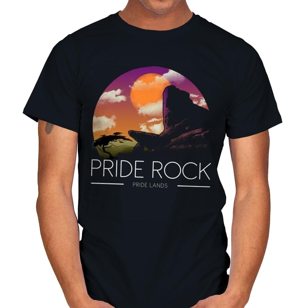 Pride Lands - Mens T-Shirts RIPT Apparel Small / Black