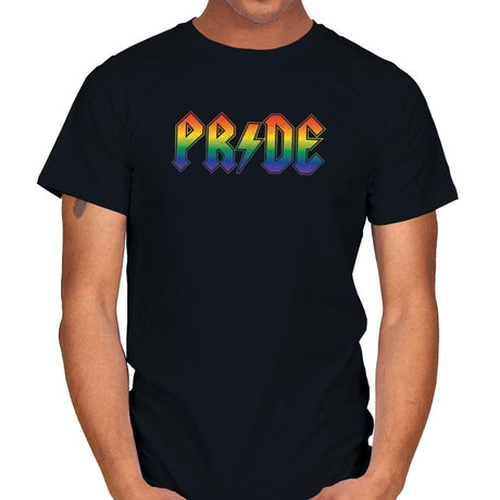Pride Rock Exclusive - Pride - Mens T-Shirts RIPT Apparel Small / Black