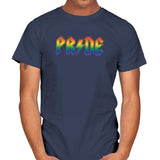 Pride Rock Exclusive - Pride - Mens T-Shirts RIPT Apparel Small / Navy