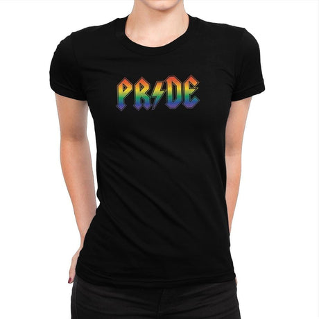 Pride Rock Exclusive - Pride - Womens Premium T-Shirts RIPT Apparel Small / Indigo