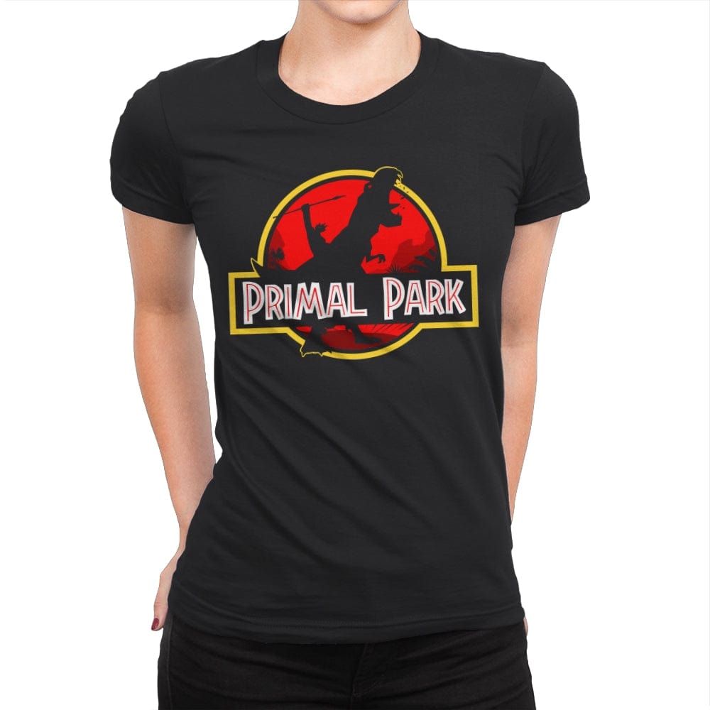 Primal Park - Womens Premium T-Shirts RIPT Apparel Small / Black