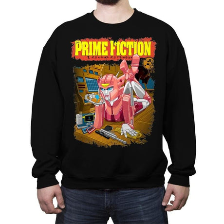 Prime Fiction - Crew Neck Sweatshirt Crew Neck Sweatshirt RIPT Apparel