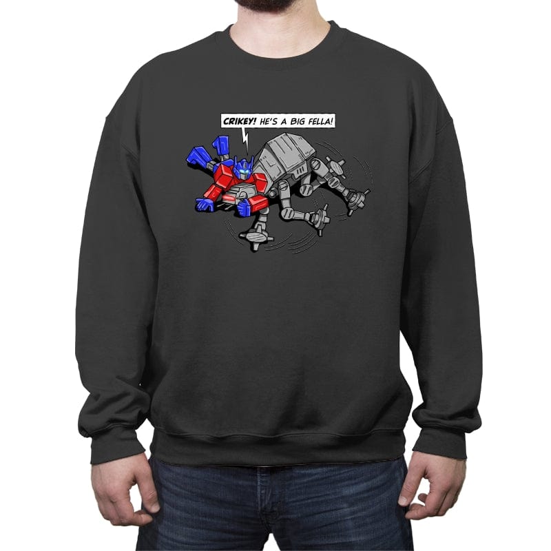 Prime Hunter - Crew Neck Sweatshirt Crew Neck Sweatshirt RIPT Apparel Small / Charcoal