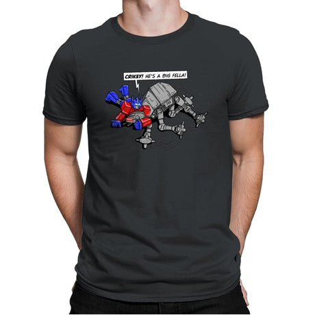 Prime Hunter - Mens Premium T-Shirts RIPT Apparel Small / Heavy Metal