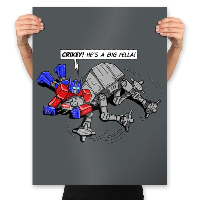 Prime Hunter - Prints Posters RIPT Apparel 18x24 / Charcoal