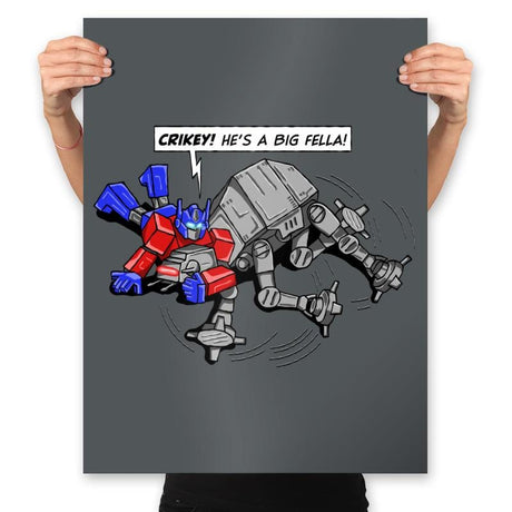 Prime Hunter - Prints Posters RIPT Apparel 18x24 / Charcoal