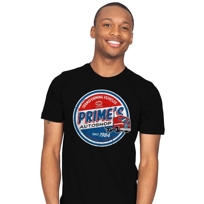 Prime's Autos - Mens T-Shirts RIPT Apparel