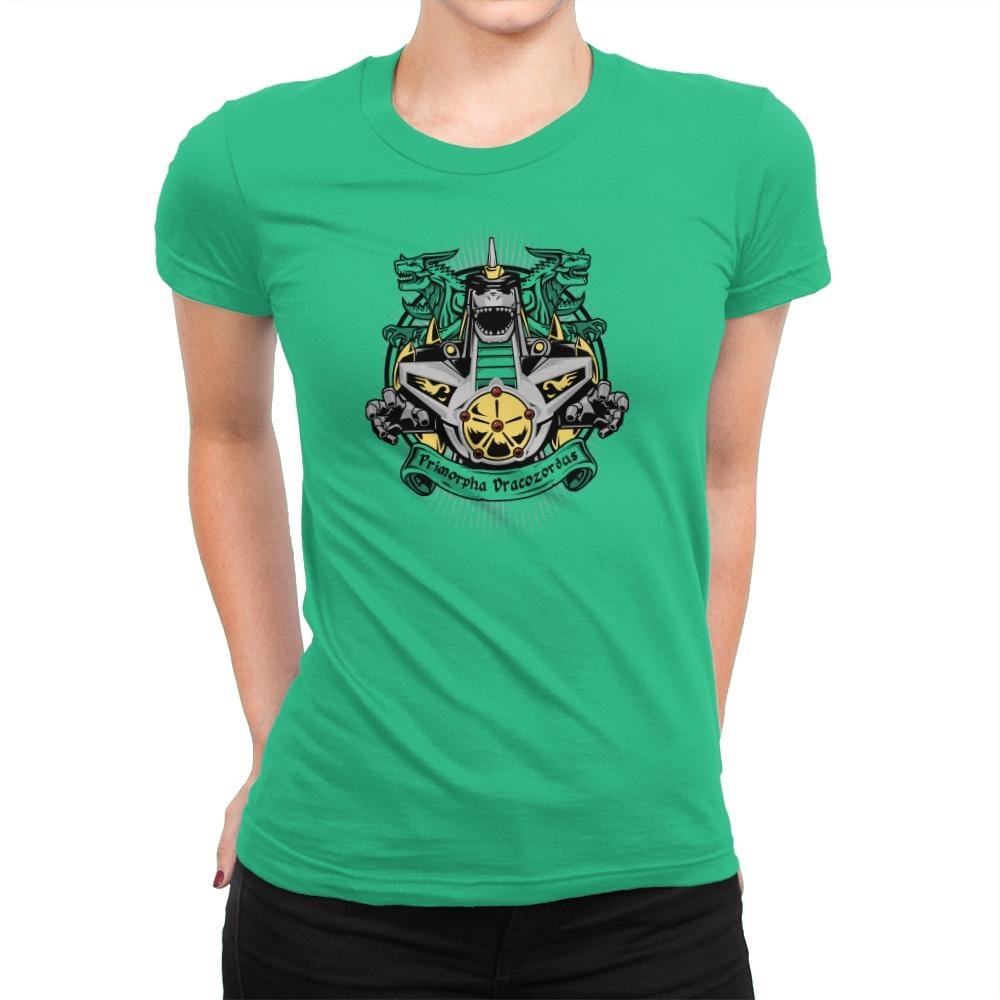Primorpha Dracozordus - Zordwarts - Womens Premium T-Shirts RIPT Apparel Small / Kelly Green