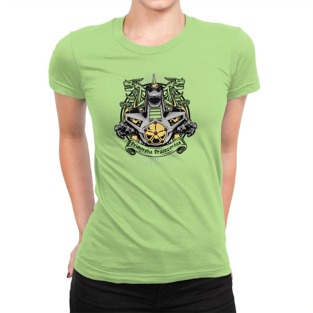 Primorpha Dracozordus - Zordwarts - Womens Premium T-Shirts RIPT Apparel Small / Mint