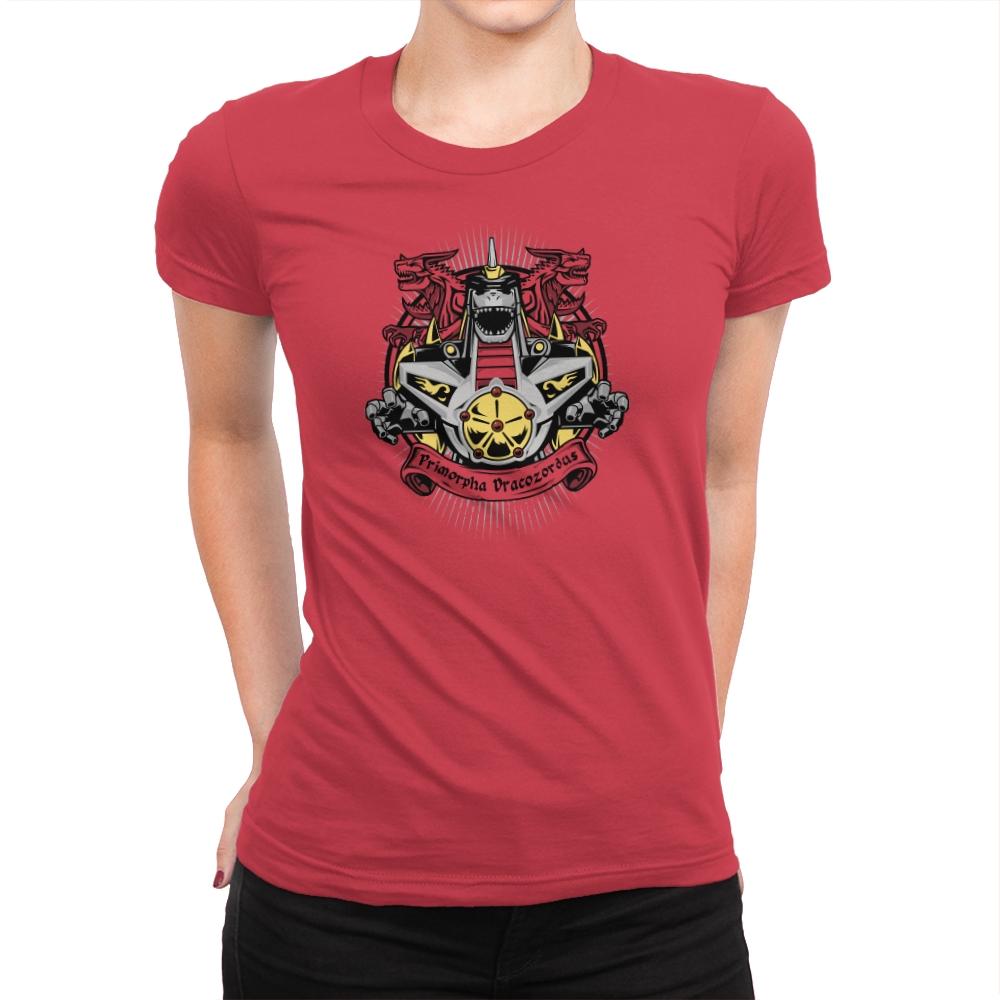 Primorpha Dracozordus - Zordwarts - Womens Premium T-Shirts RIPT Apparel Small / Red