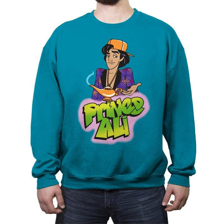 Prince Ali - Crew Neck Sweatshirt Crew Neck Sweatshirt RIPT Apparel