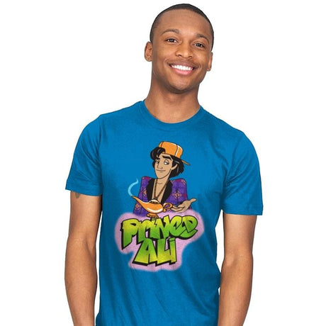 Prince Ali - Mens T-Shirts RIPT Apparel Small / Turquoise