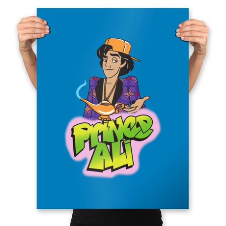 Prince Ali - Prints Posters RIPT Apparel 18x24 / Turquoise