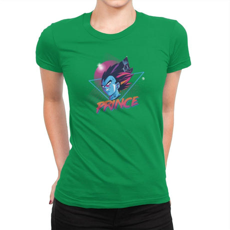 Prince - Kamehameha Tees - Womens Premium T-Shirts RIPT Apparel Small / Kelly Green