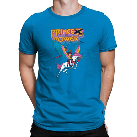 Prince of Power Exclusive - Mens Premium T-Shirts RIPT Apparel Small / Turqouise