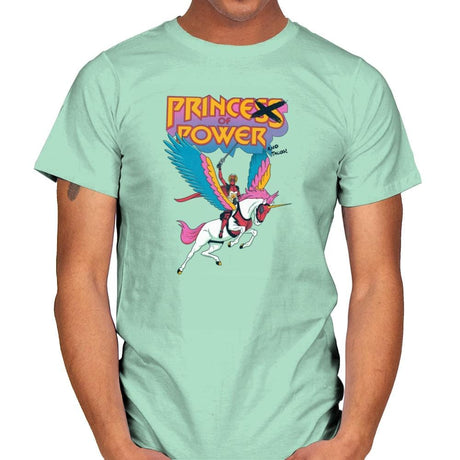 Prince of Power Exclusive - Mens T-Shirts RIPT Apparel Small / Mint Green