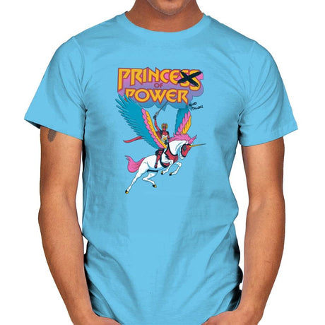 Prince of Power Exclusive - Mens T-Shirts RIPT Apparel Small / Sky