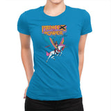 Prince of Power Exclusive - Womens Premium T-Shirts RIPT Apparel Small / Turquoise