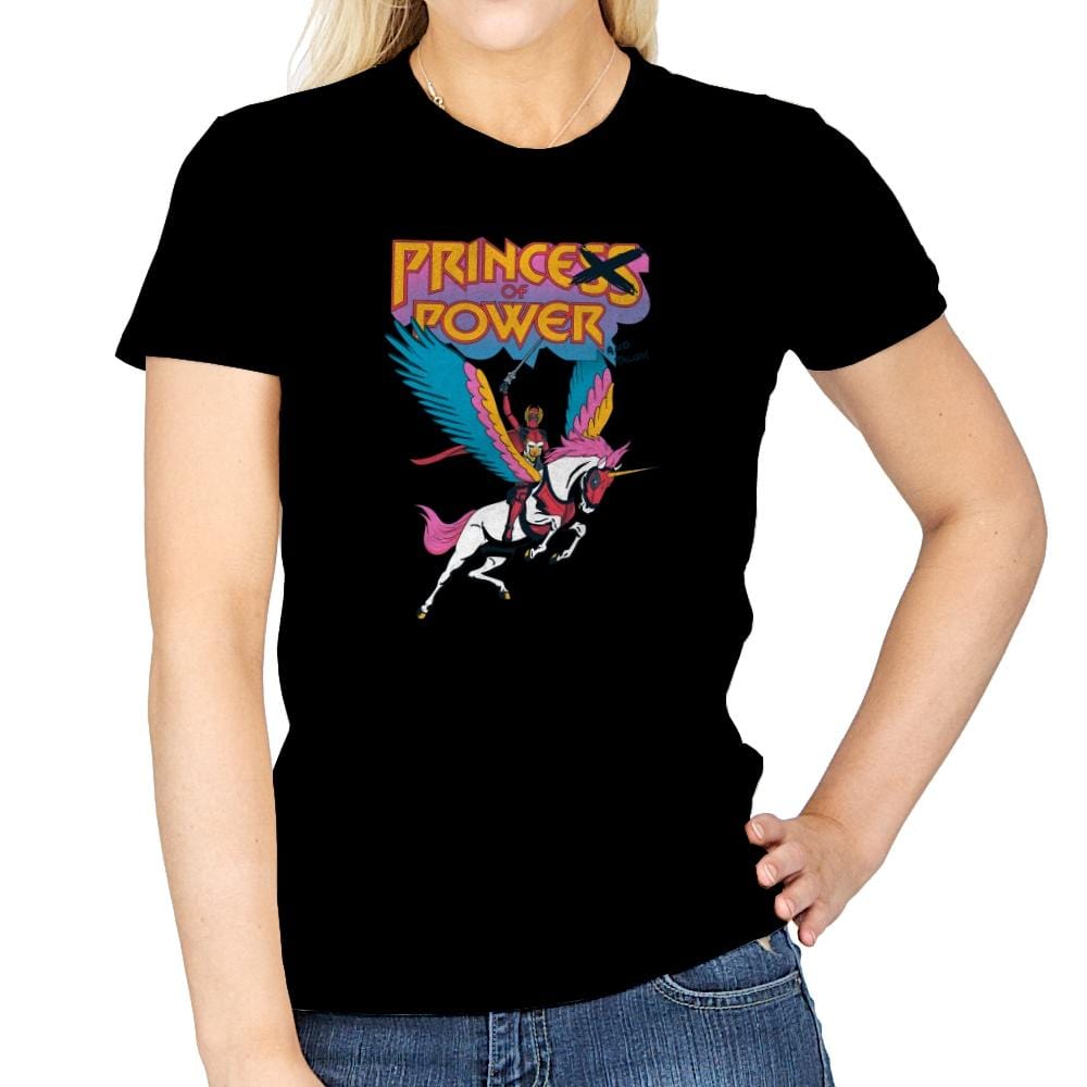 Prince of Power Exclusive - Womens T-Shirts RIPT Apparel Small / Navy