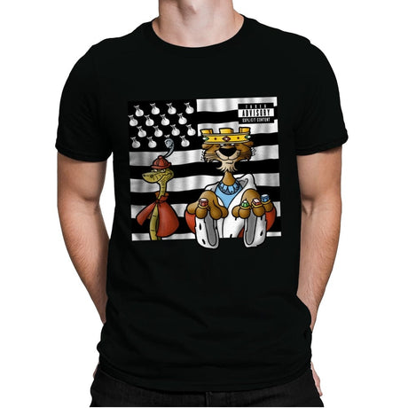 Princeonia - Mens Premium T-Shirts RIPT Apparel Small / Black