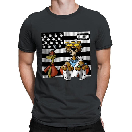 Princeonia - Mens Premium T-Shirts RIPT Apparel Small / Heavy Metal