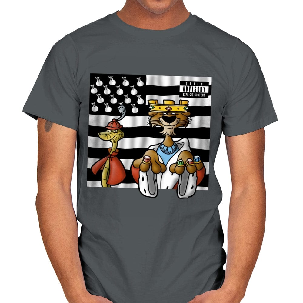 Princeonia - Mens T-Shirts RIPT Apparel Small / Charcoal
