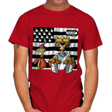 Princeonia - Mens T-Shirts RIPT Apparel Small / Red