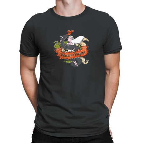 Princess of Dragons Exclusive - Mens Premium T-Shirts RIPT Apparel Small / Heavy Metal