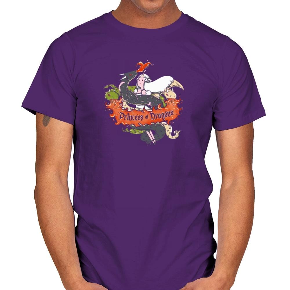 Princess of Dragons Exclusive - Mens T-Shirts RIPT Apparel Small / Purple