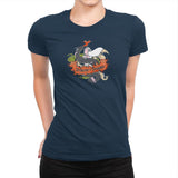 Princess of Dragons Exclusive - Womens Premium T-Shirts RIPT Apparel Small / Midnight Navy