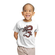 Princess of Dragons - Youth T-Shirts RIPT Apparel X-small / White