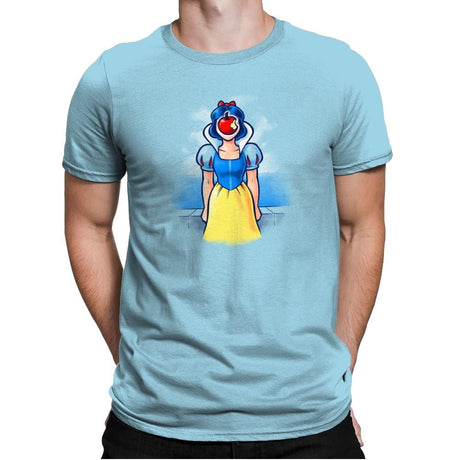 Princess of Man Exclusive - Mens Premium T-Shirts RIPT Apparel Small / Light Blue