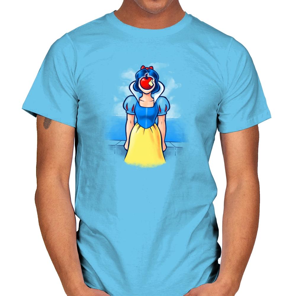 Princess of Man Exclusive - Mens T-Shirts RIPT Apparel Small / Sky