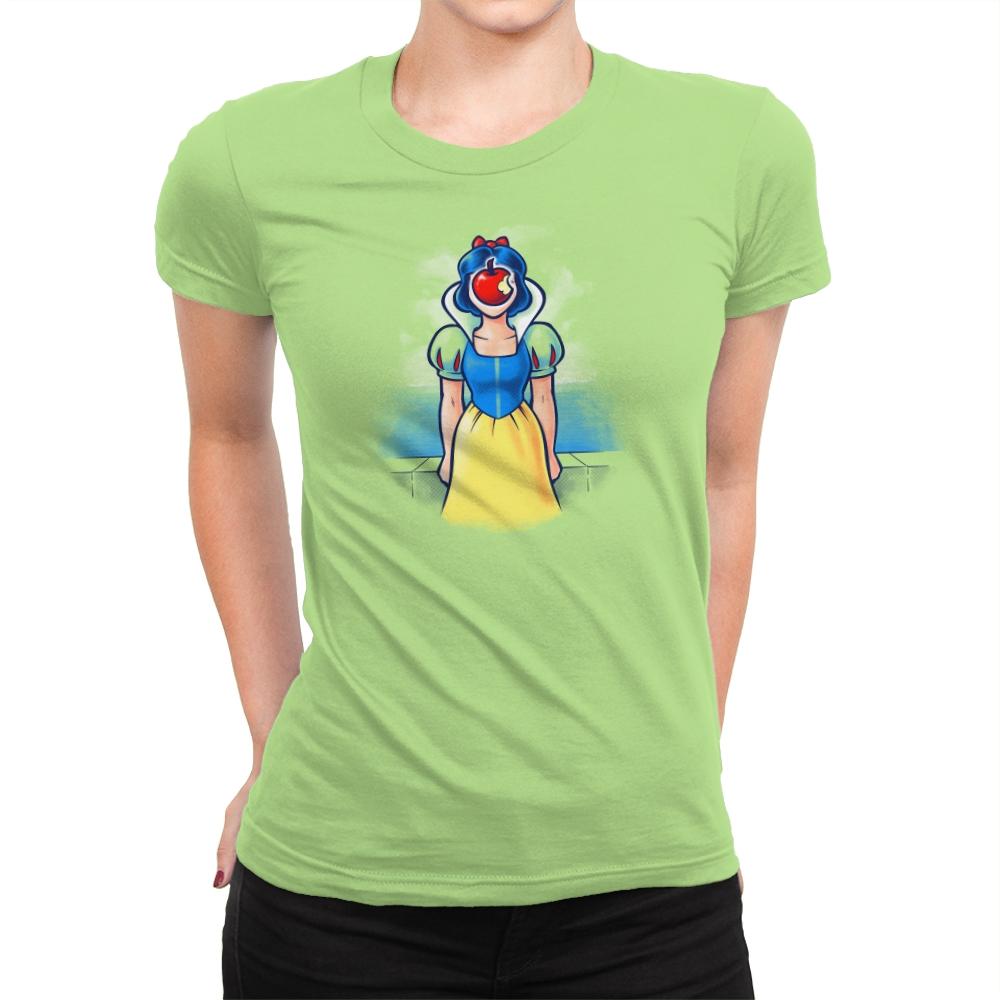 Princess of Man Exclusive - Womens Premium T-Shirts RIPT Apparel Small / Mint