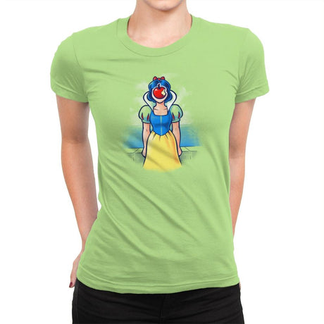 Princess of Man Exclusive - Womens Premium T-Shirts RIPT Apparel Small / Mint