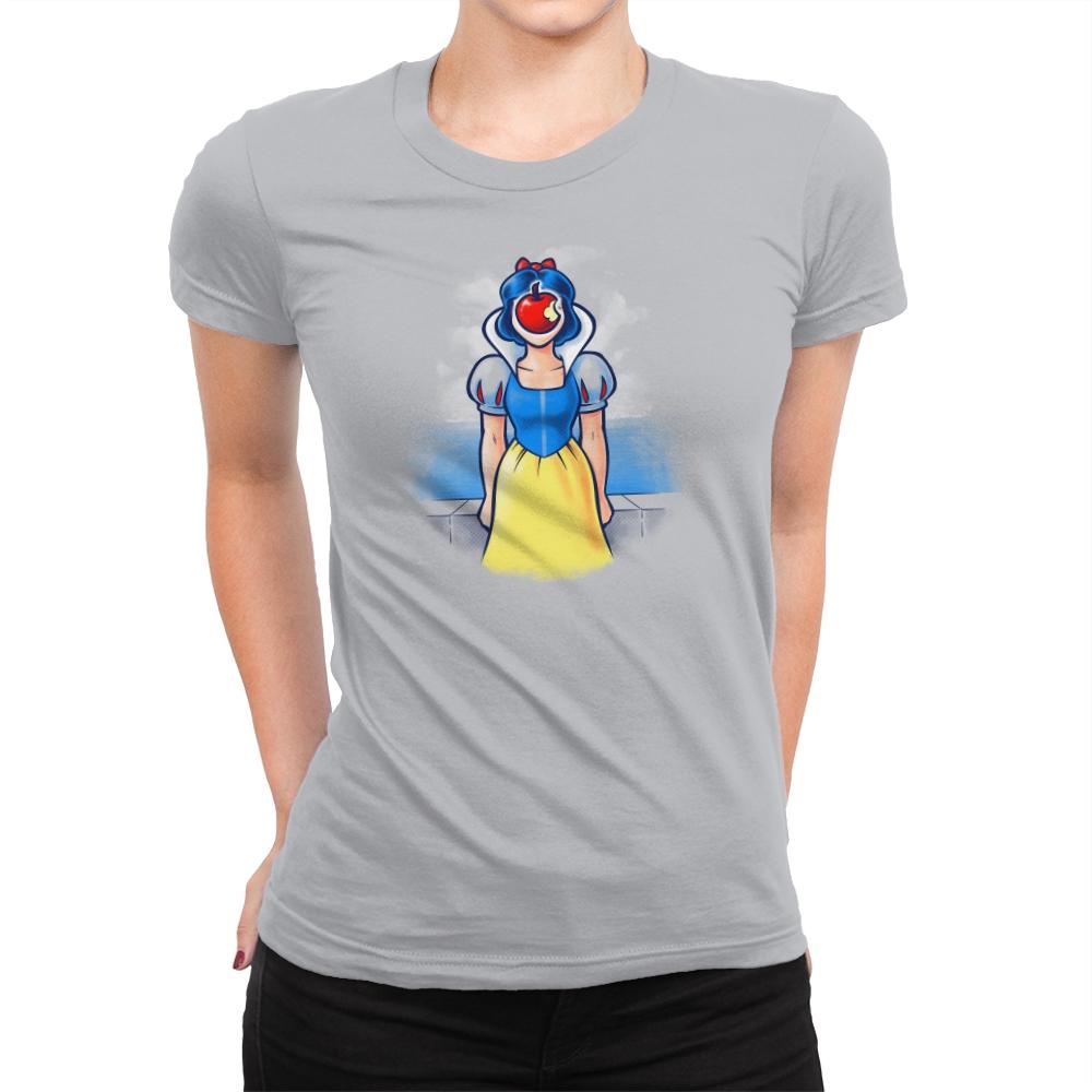 Princess of Man Exclusive - Womens Premium T-Shirts RIPT Apparel Small / Silver