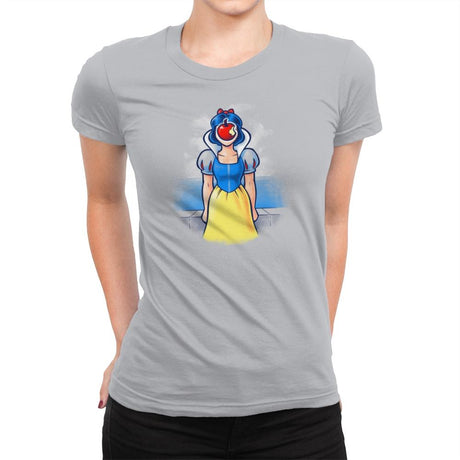 Princess of Man Exclusive - Womens Premium T-Shirts RIPT Apparel Small / Silver