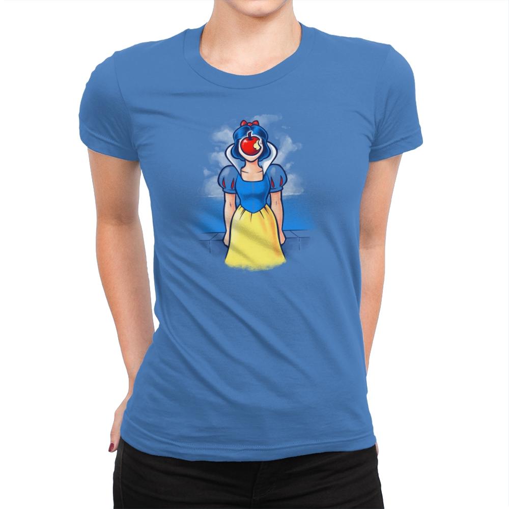 Princess of Man Exclusive - Womens Premium T-Shirts RIPT Apparel Small / Tahiti Blue