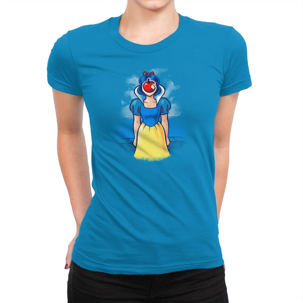 Princess of Man Exclusive - Womens Premium T-Shirts RIPT Apparel Small / Turquoise
