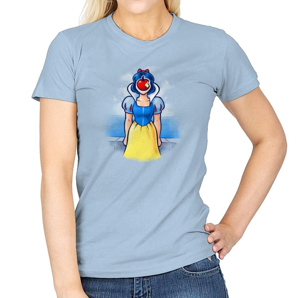 Princess of Man Exclusive - Womens T-Shirts RIPT Apparel Small / Light Blue