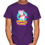 Princess of Purrr - Saturday Morning Tees - Mens T-Shirts RIPT Apparel Small / Purple