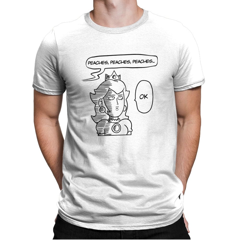 Princess OK - Mens Premium T-Shirts RIPT Apparel Small / White