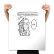 Princess OK - Prints Posters RIPT Apparel 18x24 / White
