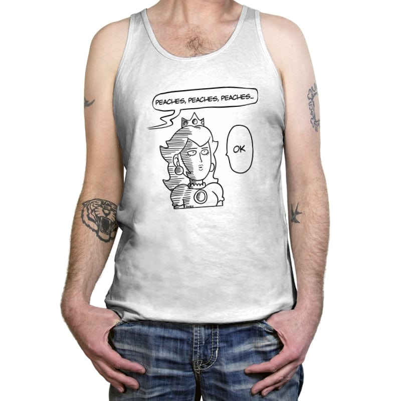 Princess OK - Tanktop Tanktop RIPT Apparel X-Small / White