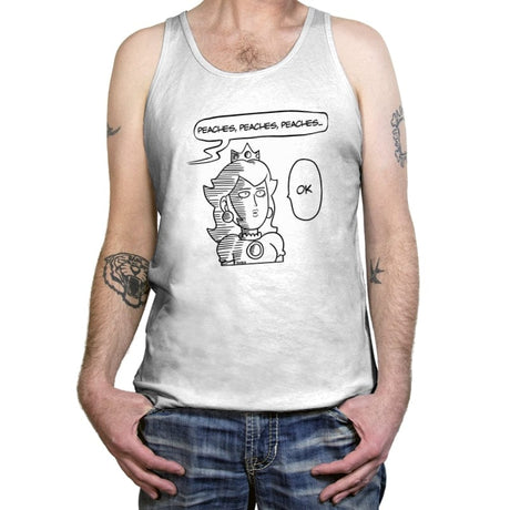 Princess OK - Tanktop Tanktop RIPT Apparel X-Small / White