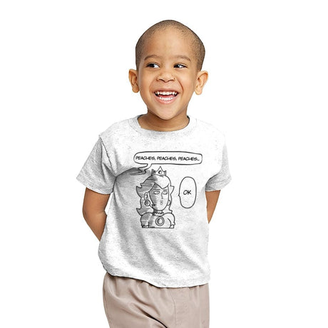 Princess OK - Youth T-Shirts RIPT Apparel X-small / White